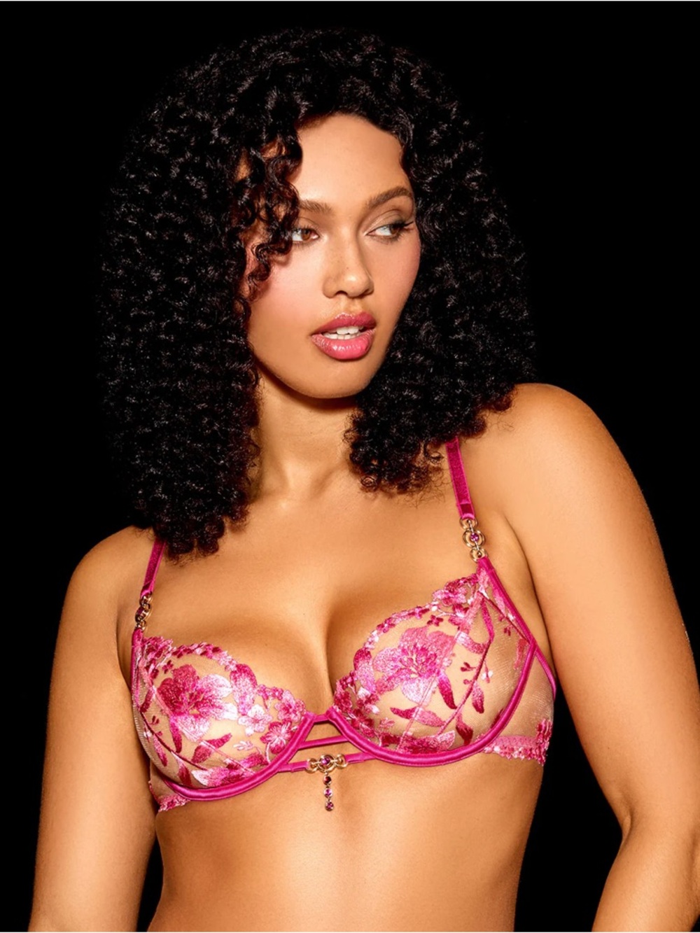 Honey Birdette Aluna Pink Bra